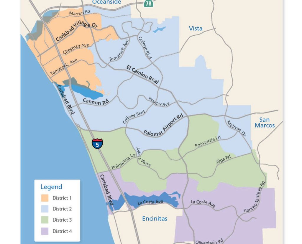 Carlsbad City Council begins redistricting talks - Local Encinitas News