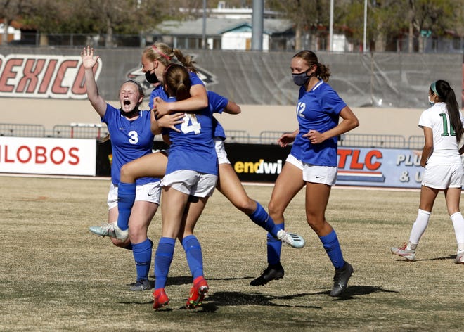 Carlsbad Cavegirls soccer wins Blue Trophy for first time