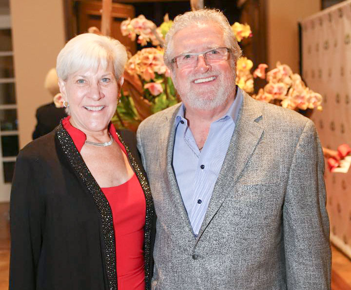 Deborah and Les Cross were the co-chairs of Giving Hearts.