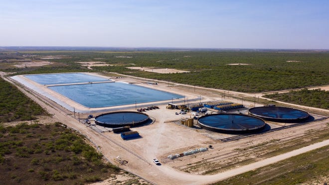 Breakwater's Big Spring Recycling System in West Texas is pictured.