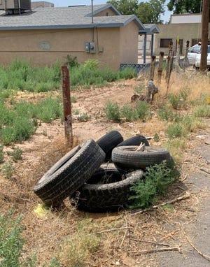 Trash and illegal dumping continued to be a problem in Carlsbad and Eddy County in 2021.