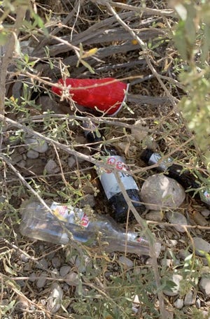 Litter found along the Pecos River for hundreds of miles prompted a regional wide cleanup project in New Mexico and Texas on Sept. 25, 2021.