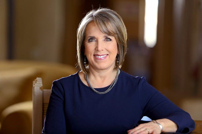 Official portrait of New Mexico Gov. Michelle Lujan Grisham.