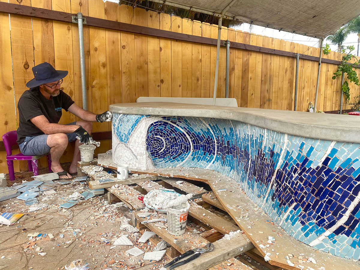 Artist Spotlight: The making of Jack Munday Memorial Bench
