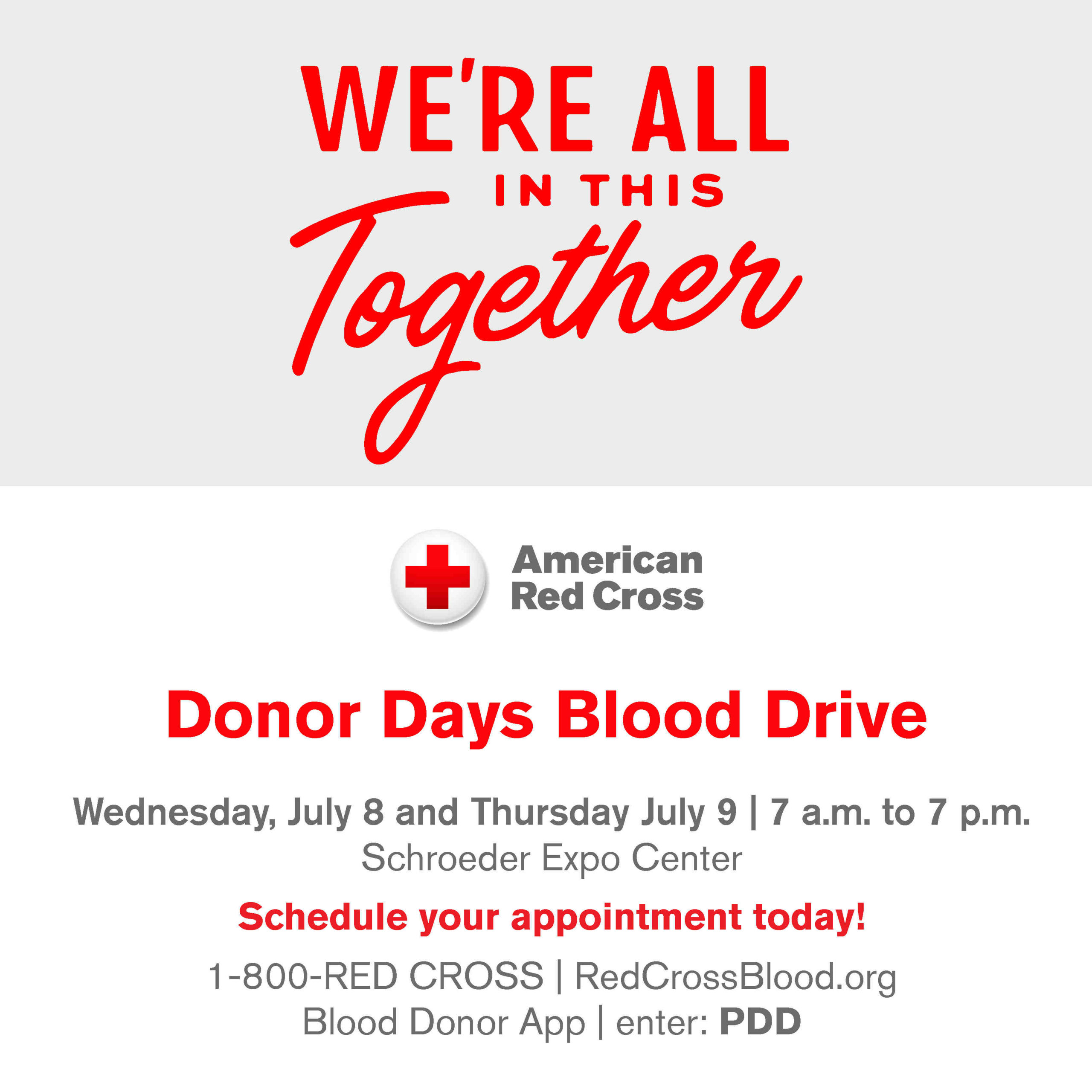 Donate blood in Encinitas and receive a gift voucher: Red Cross