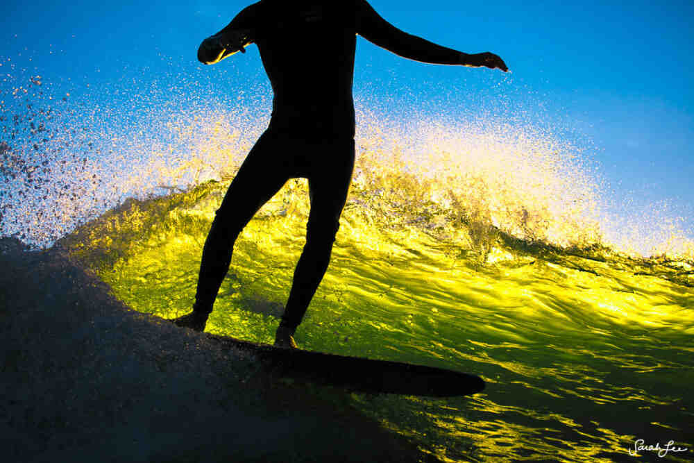 Encinitas Shadow Surfer: Photo Of The Day