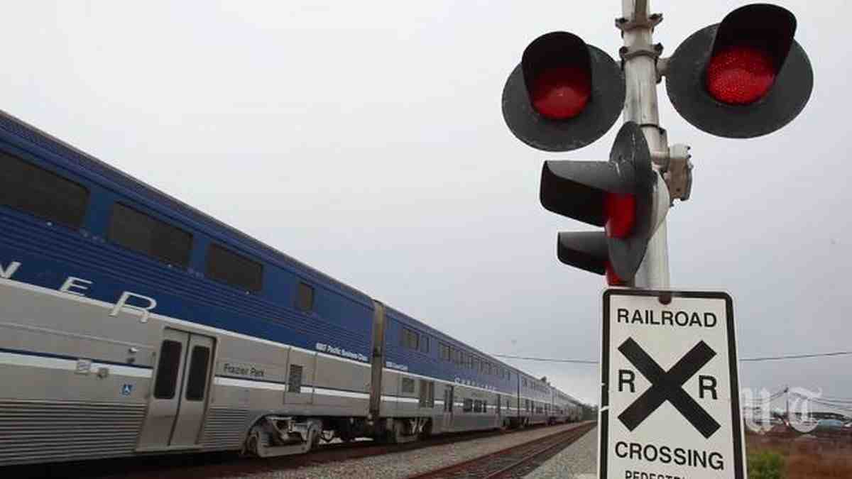 The Amtrak train in Encinitas killed a pedestrian